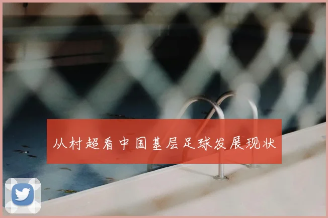 从村超看中国基层足球发展现状